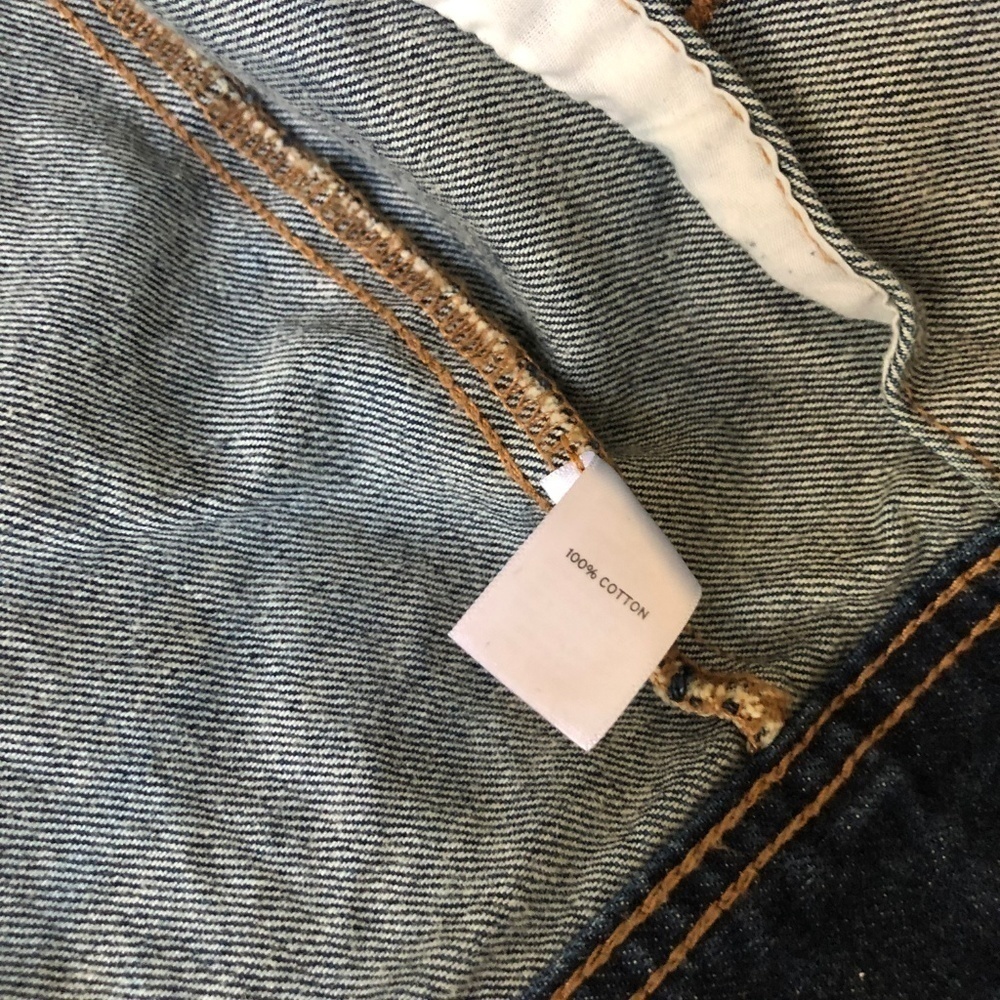 Melrose and Market Distressed Denim Jacket - Picture 5 of 6